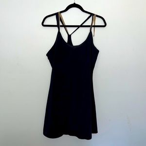 Outdoor Voices Black Exercise Dress Size Medium